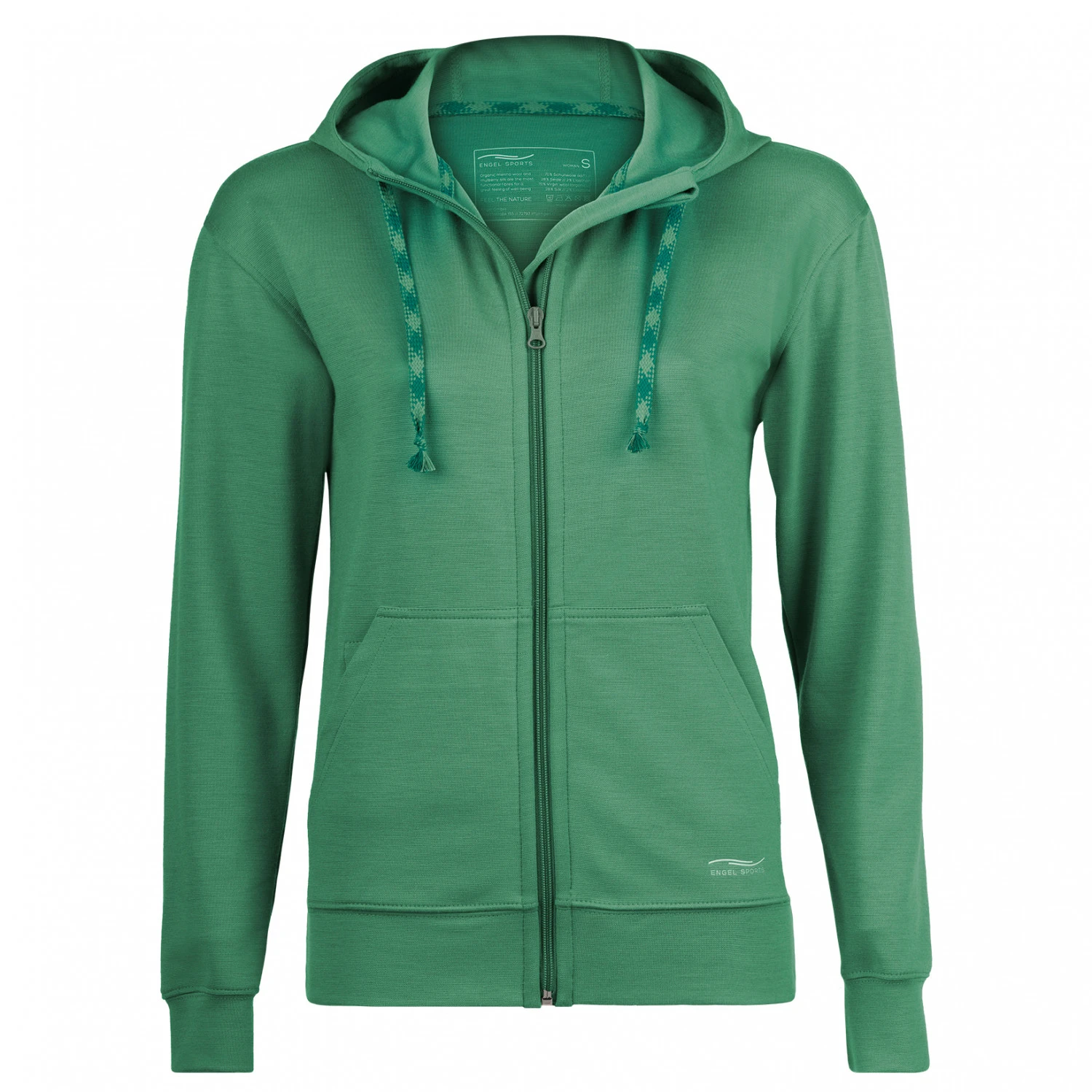 Women's Kapuzenjacke Langarm - Merinojacke