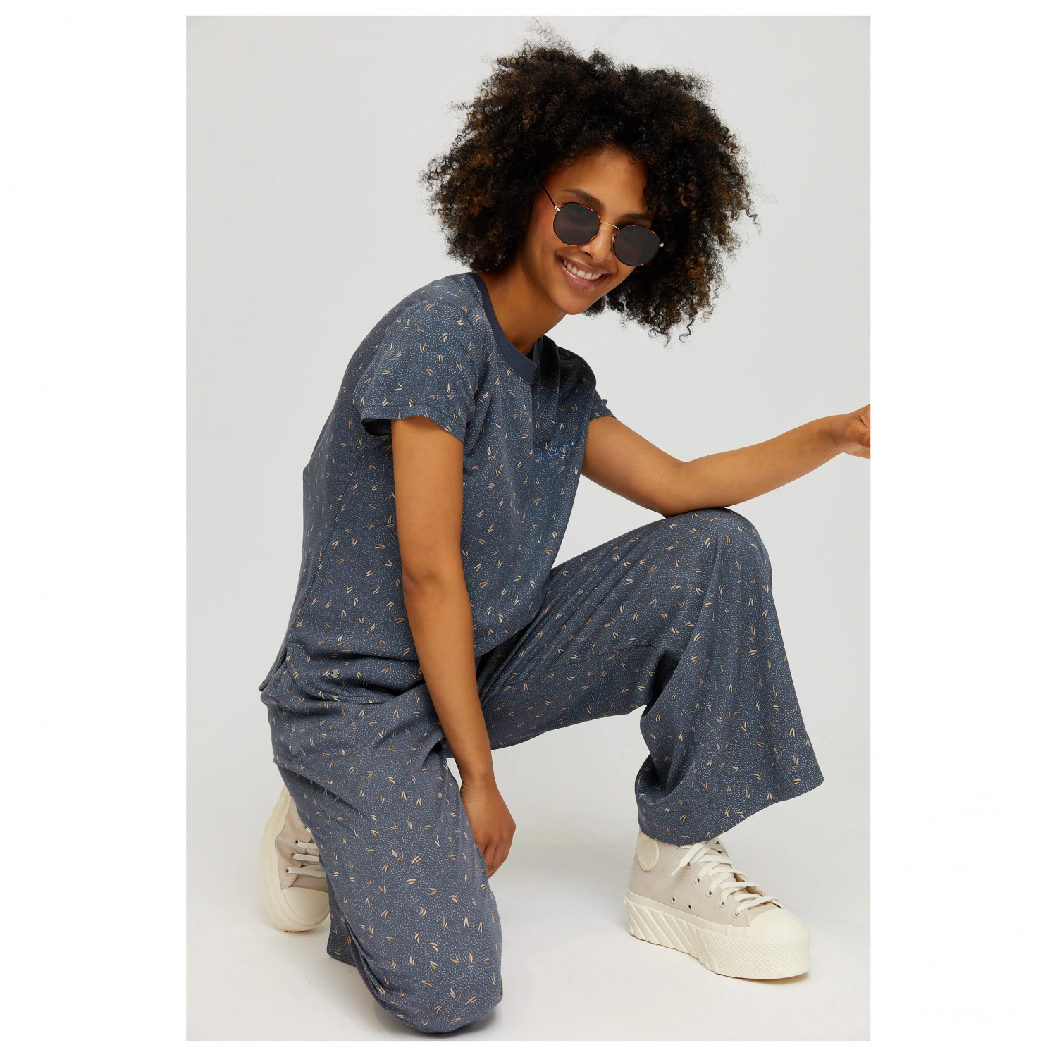 Women's Cherry Printed Pants - Freizeithose – Bild 6