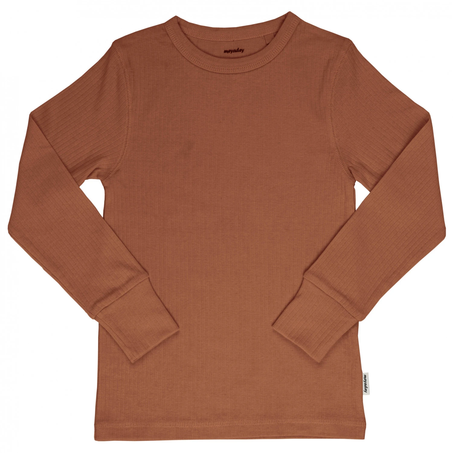 Kid's Top L/S Rib Solid - Longsleeve – Bild 2