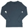 Kid's Top L/S Rib Solid - Longsleeve