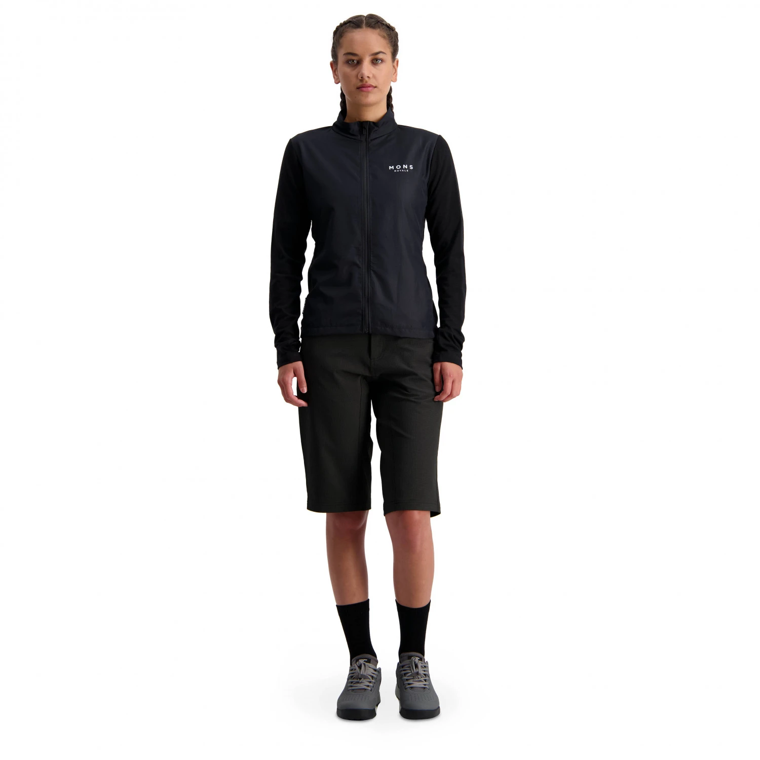 Mons Royale Women's Redwood Wind Jersey - Fahrradjacke – Bild 4