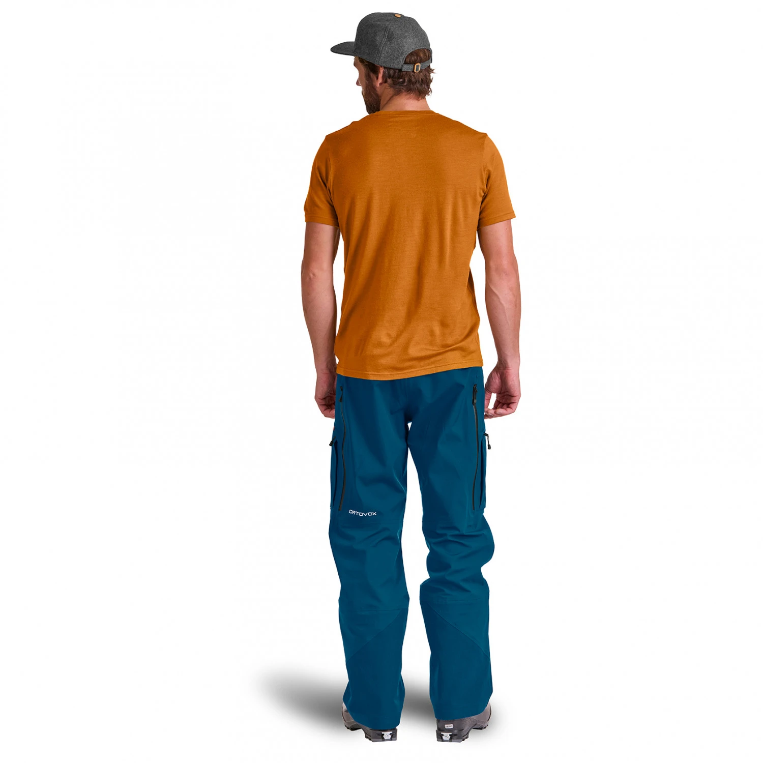 Ortovox 185 Merino Tangram Logo - Merinoshirt – Bild 3