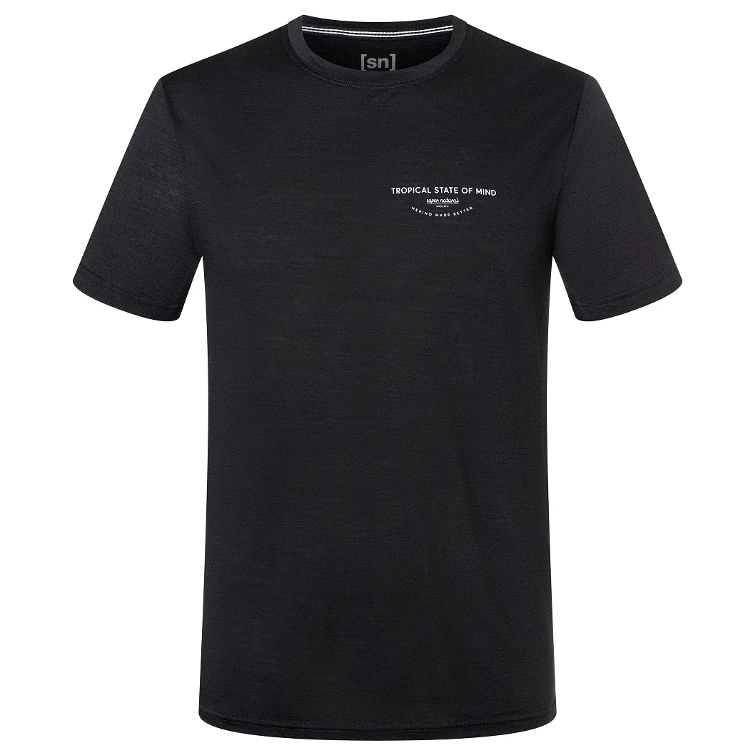 Super.natural Palm T(r)ee - Merinoshirt