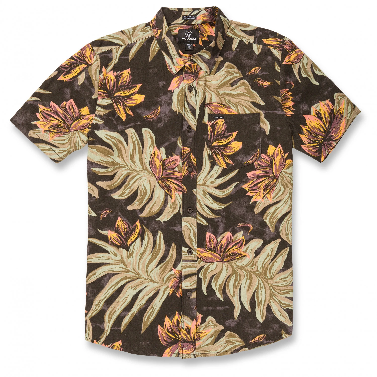 Volcom Marble Floral S/S - Hemd